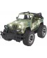 Liberty Imports Off-Road Friction Powered Military Armored Toy Car Realistic Wrangler Kids Vehicle with Lights and Sounds