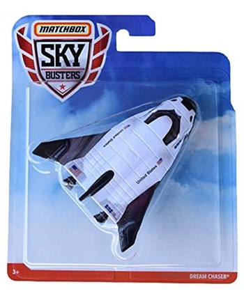 Matchbox Sky Busters Dream Chaser White and Black