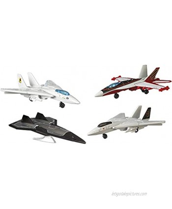 Matchbox Sky Busters Top Gun Legends: Past and Present 4-Pack of Toy Aircraft from The Feature Film Great Gift for Collectors & Fans of The Film & Kids 3 Years Old & Up