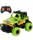 RC Car Toddlers Boys Toys for 3 5 Year Olds Kids RC Trucks Gifts Remote Control Car for 3-4 Year Old Boys Xmas Easter Birthday Present Preschool Toys Cars Green