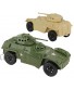TimMee Recon Patrol Armored Cars Plastic Army Men Scout Vehicles USA Made