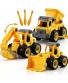 TOY Life Take Apart Truck Toys Construction Truck for Boys Excavator Car Toys for Boys Take Apart Toys Set Toy Trucks for Boys Constructions Toys for Boys Age 2 3 4-7 Year Old Boys