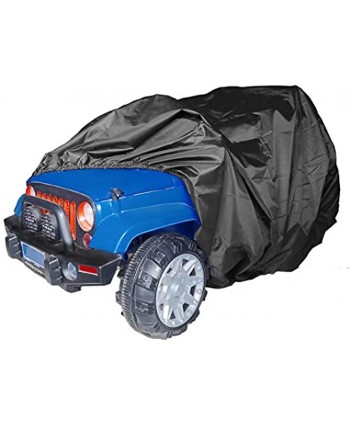 Zhanfashion Kids Ride-On Toy Car Cover， Outdoor Protective Cover for Children's Electric Vehicles- Universal Fit,Waterproof Windproof Snow Dust Protection,55" x 33" x 32"