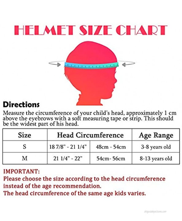 WIN.MAX Bike Helmet CPSC EN1078 Certified Adjustable Durable for Bicycle Cycling Skateboard Scooter Multi-Sport from Toddler to Youth