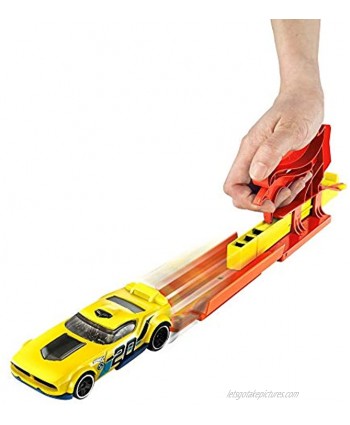 Hot Wheels FVM09 Pocket Launcher Playset with Car Multicoloured