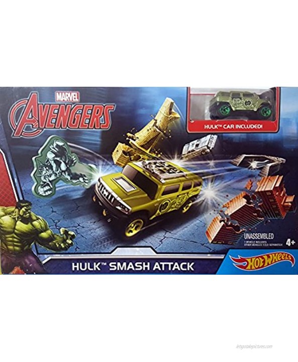 Hot Wheels Marvel Avengers Hulk Smash Attack