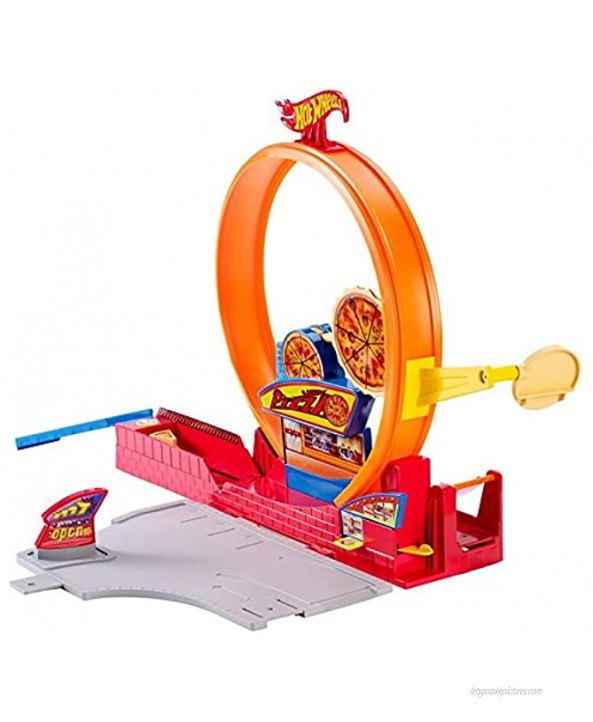 Hot Wheels Mattel Speedy Pizza Set Multicolor