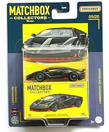 Matchbox Lamborghin Centenario Collectors Series 05 20 [Black]