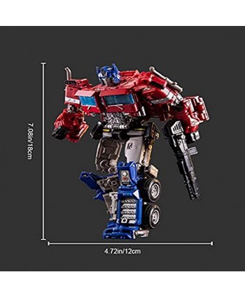 Transform Car Robot Toys Transformers Toys Optimus Prime Children’s Intellectual Toys Alloy Deformation Toys Present Gift for Boys Girls