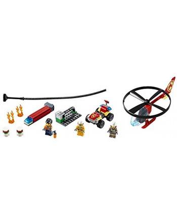 LEGO City Fire Helicopter Response 60248 Firefighter Toy Fun Building Set for Kids 93 Pieces
