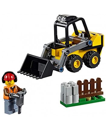 LEGO City Great Vehicles Construction Loader 60219 Building Kit 88 Pieces