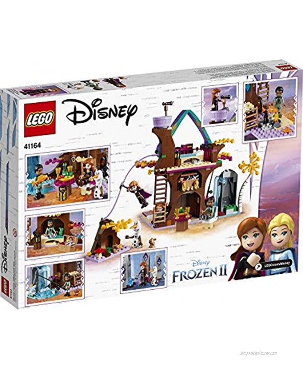LEGO Disney Frozen II Enchanted Treehouse 41164 Toy Treehouse Building Kit Featuring Anna Mini Doll and Bunny Figure for Pretend Play 302 Pieces