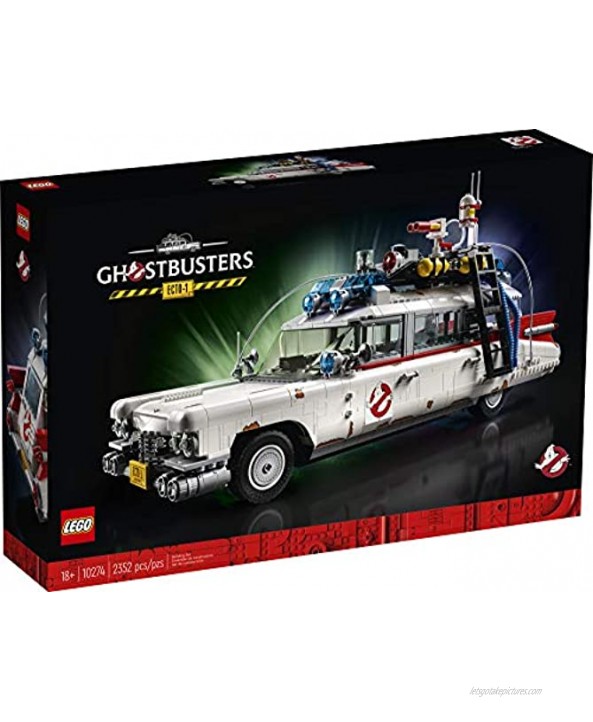 LEGO Ghostbusters ECTO-1 10274 Building Kit; Displayable Model Car Kit for Adults; Great DIY Project New 2021 2,352 Pieces