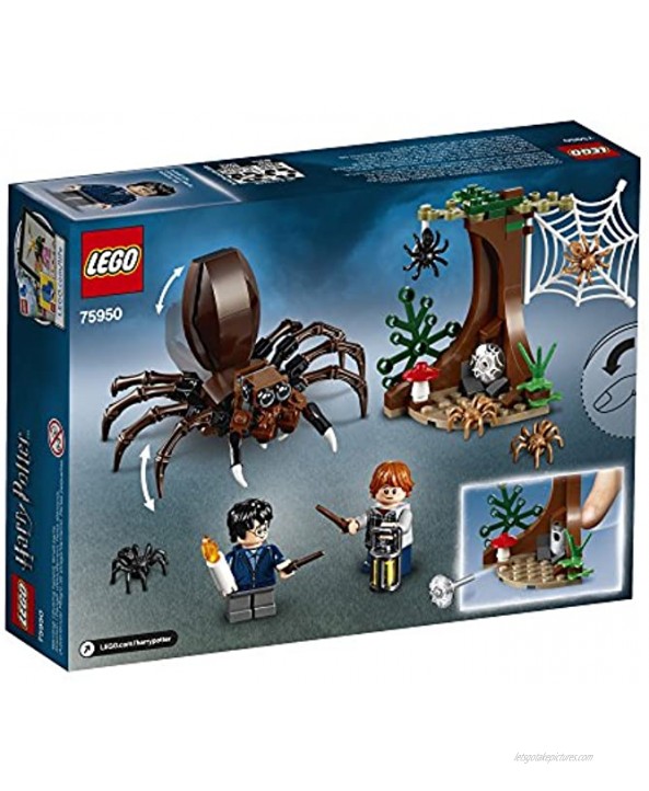 LEGO Harry Potter and The Chamber of Secrets Aragog's Lair 75950 Building Kit 157 Pieces Discontinued by Manufacturer