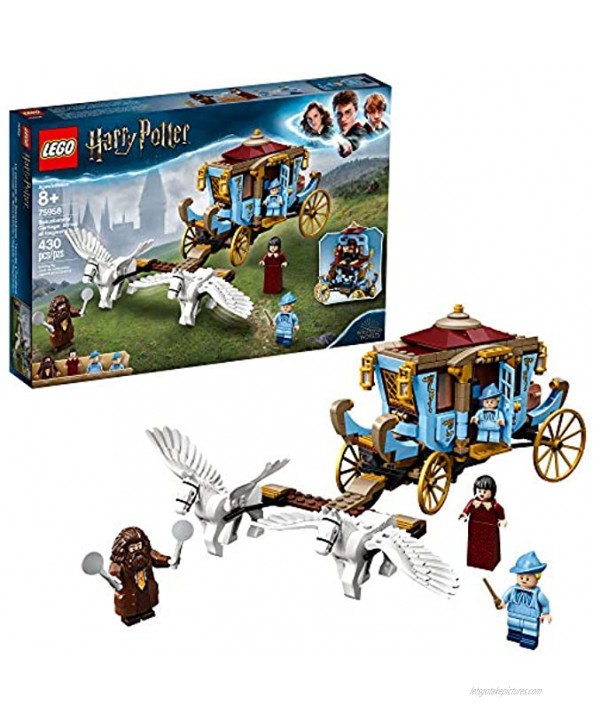 LEGO Harry Potter and The Goblet of Fire Beauxbatons’ Carriage: Arrival at Hogwarts 75958 Building Kit 430 Pieces