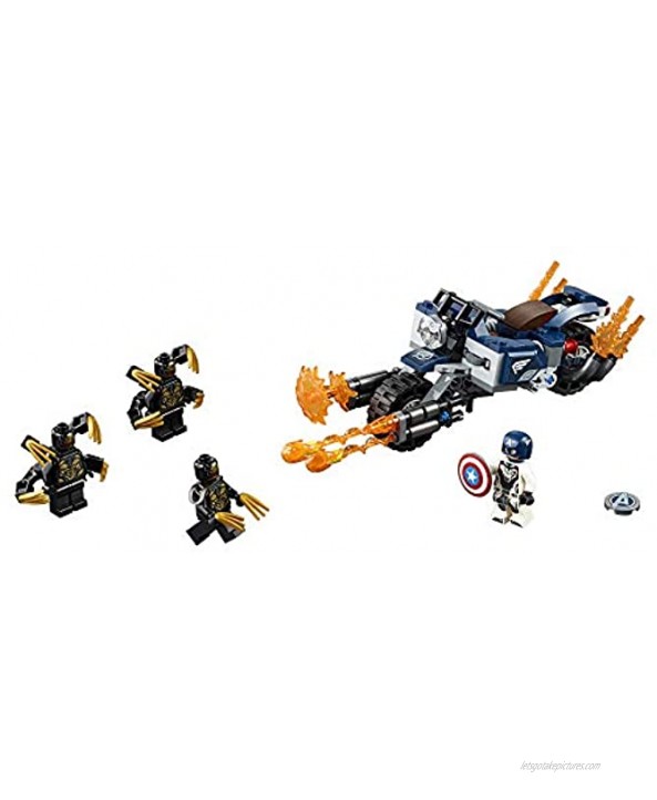 LEGO Marvel Avengers Captain America: Outriders Attack 76123 Building Kit 167 Pieces