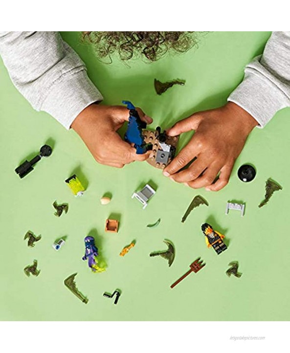 LEGO NINJAGO Epic Battle Set – Cole vs. Ghost Warrior 71733 Ninja Battle Toy Building Kit Featuring Minifigures New 2021 51 Pieces