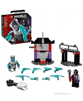LEGO NINJAGO Epic Battle Set – Zane vs. Nindroid 71731 Building Kit; Ninja Toy Playset Featuring a Spinning Battle Toy New 2021 56 Pieces