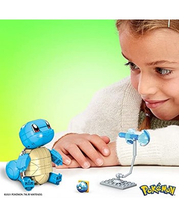 Mega Construx Pokémon Build & Show Squirtle Construction Set Building Toys for Kids