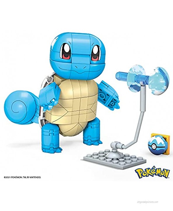 Mega Construx Pokémon Build & Show Squirtle Construction Set Building Toys for Kids