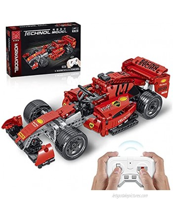 Remote Control Racing Car Building Blocks Kit,MOC Formula 1 Racing Car,1:14 Scale Model Toys Car,RC Sports Car,for 6+ Year Boys.Adult631Pieces