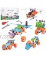 STEM Toys for Kids 6-10 Years Old 163Pcs Engineering Building Model Erector Set Educational Construction Learning Toy Kit Best Birthday Gift for Primary School Boys Ages 5 6 7 8 9 10