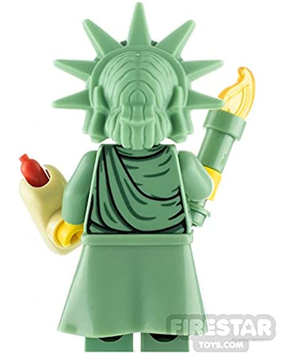 Custom Design Minifigure Miss Liberty Adult Collectors Edition