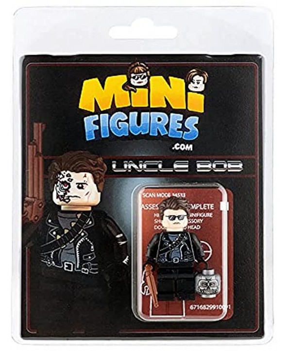 Custom Design Minifigure Uncle Bob Adult Collectors Edition
