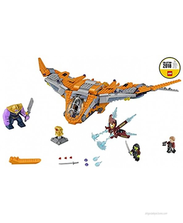LEGO 76107 Marvel Avengers Thanos Ultimate Battle Playset The Guardian's Ship Iron Man Star-Lord Gamora & Thanos Action Figures Superhero Toys for Kids