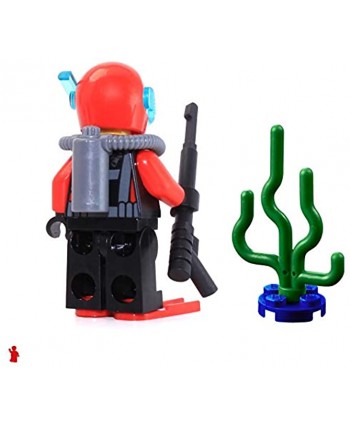 LEGO City Deep Sea Scuba Diver Minifigure Loose