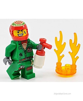 LEGO Hidden Side: El Fuego minifig with Fire Extinguisher