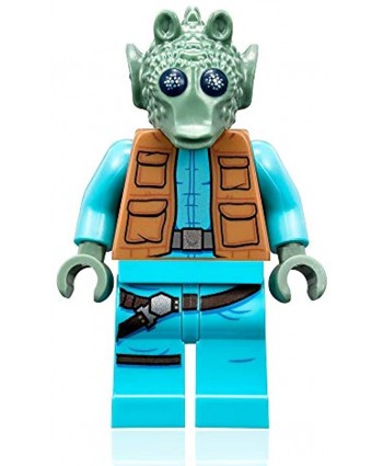 LEGO Star Wars Minifigure Greedo The Bounty Hunter with Belt and Blaster 75205