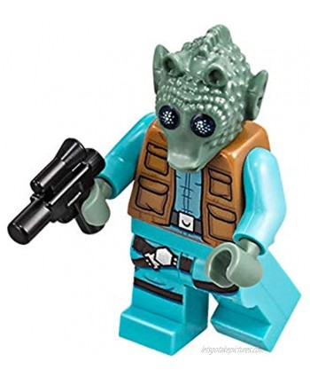 LEGO Star Wars Minifigure Greedo The Bounty Hunter with Belt and Blaster 75205