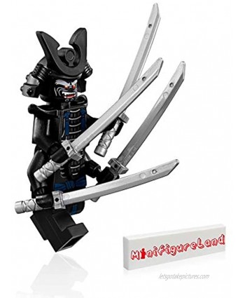 The LEGO Ninjago Movie Minifigure Lord Garmadon with Body Armor 70613