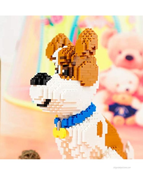 Balody Micro-Particle Assembling Building Blocks Animal Model Parent-Child Puzzle Educational Toys Room Decoration Gifts Dog