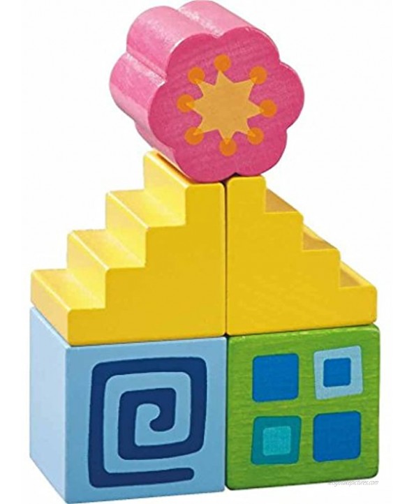 HABA Mod Blocks 21 Colorful Wooden Building Blocks with Varying Shapes & Unique Designs 18 Months +