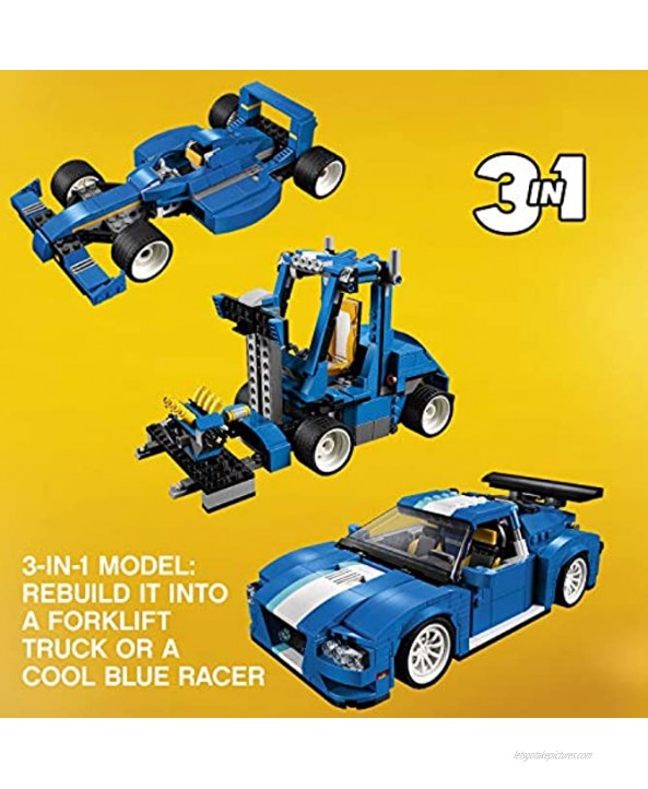 LEGO Creator Turbo Track Racer 31070 Building Kit 664 Piece