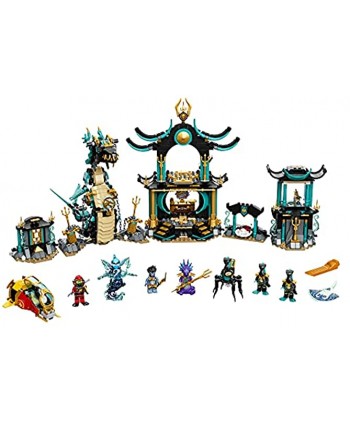 LEGO NINJAGO Temple of The Endless Sea 71755 Building Kit; Underwater Playset Featuring NINJAGO Kai and Snake Toy; New 2021 1,060 Pieces