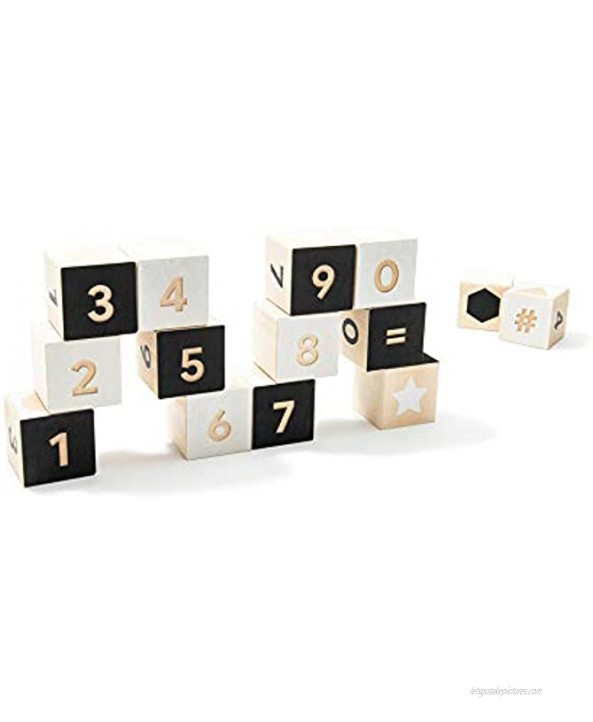 Uncle Goose to Tonet Number Blocks Made in The USA