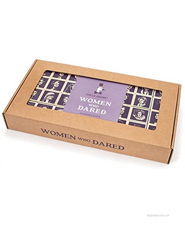 Uncle Goose Women Who Dared Blocks Made in The USA