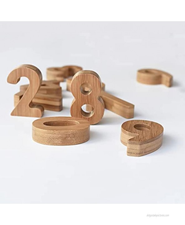 Wee Gallery Bamboo Numbers