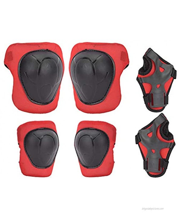Taidda Kid Elbow Pad Comfortable CableStayed Kid Protective Gear Set Kid Knee Pad Sport Bike Skating for Roller