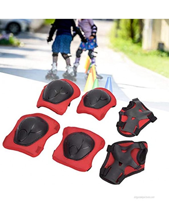 Taidda Kid Elbow Pad Comfortable CableStayed Kid Protective Gear Set Kid Knee Pad Sport Bike Skating for Roller