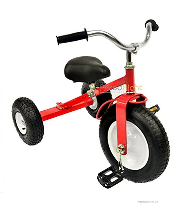 All Terrain Tricycle with Wagon Red CART-042R