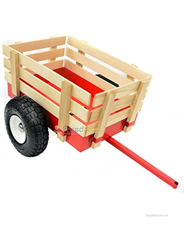 All Terrain Tricycle with Wagon Red CART-042R