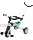 LIYANSHENGDQ Kids' Tricycles Children's Tricycle Pedal Bicycle 2-3-6 Years Old Baby Bicycle Folding Portable Trolley Color : Blue