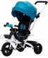 Stroller Wagon Tricycle Bicycle for 1-3 Years Old Trolley Double Folding Bilateral Steering Main Body Free Installation Front Wheel Clutch Color : Blue over 1 year old girl gifts  Color : Blue