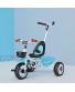 Stroller Wagon Tricycle Trike Kids Ride-on Tricycle for Children,2 in 1 Trike child Pedal Cars for 3-6 Year old Boys Girls Trolley Toddler Scooters,Back Storage Removable Parent Handle Suspension tire