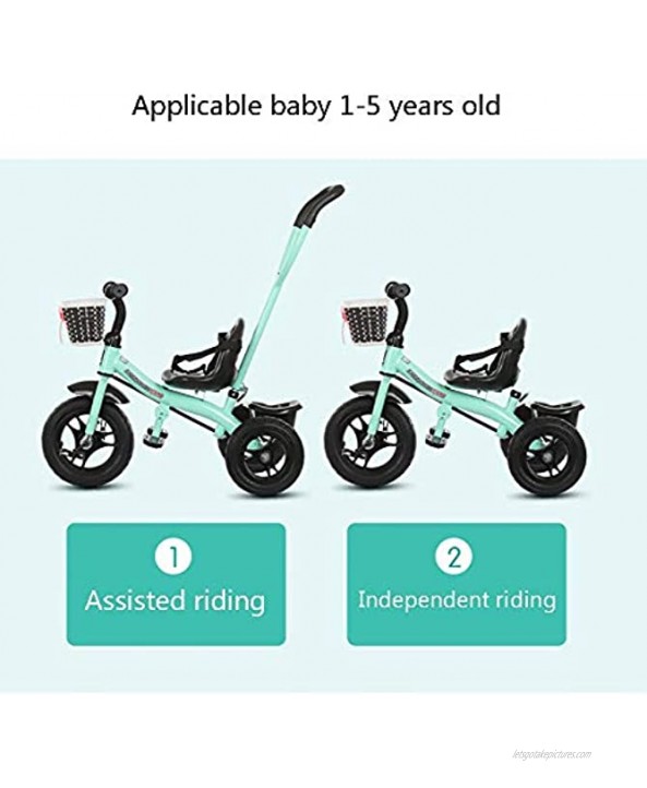 Tricycle Green for Boys 3 Wheel Trike Kids Bike for Children Ages 1-5 Years Old