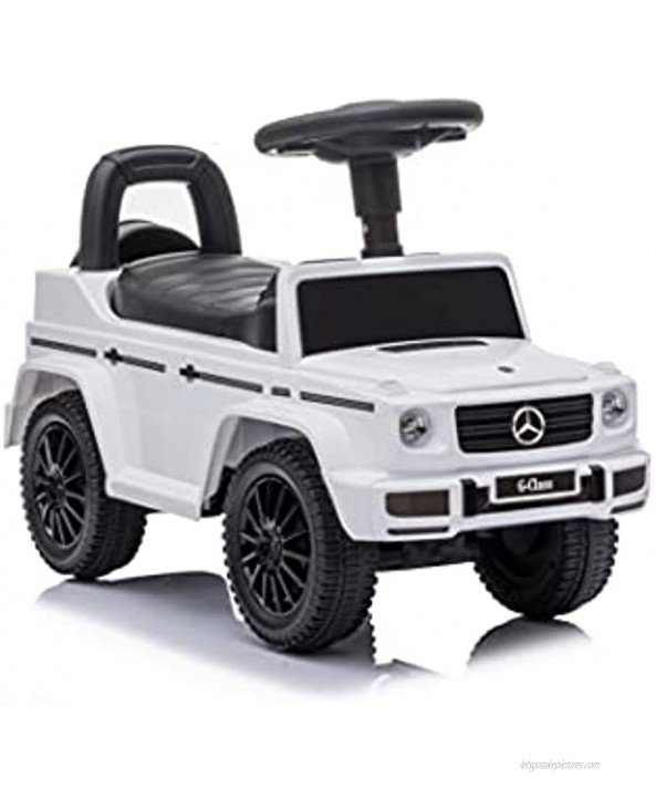 Best Ride On Cars Mercedes G-Wagon Push Car White